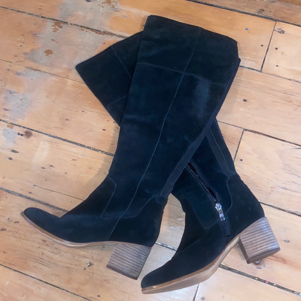 Marc Fischer Black Tall Boots